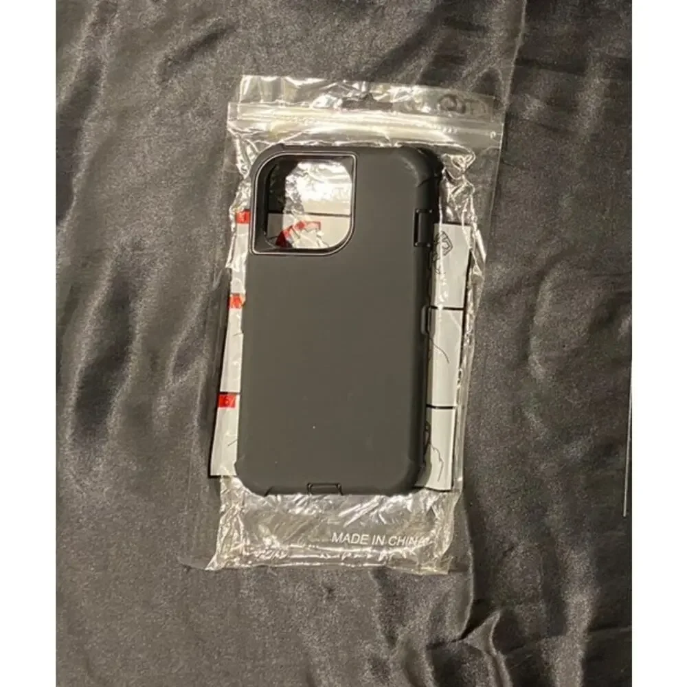 iPhone 13 Pro Cases or Screen/Lens Protector- Black or Black w/ Flowers